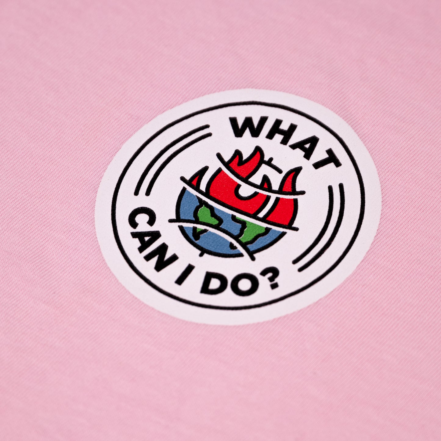 What Can I Do? Badge Tee