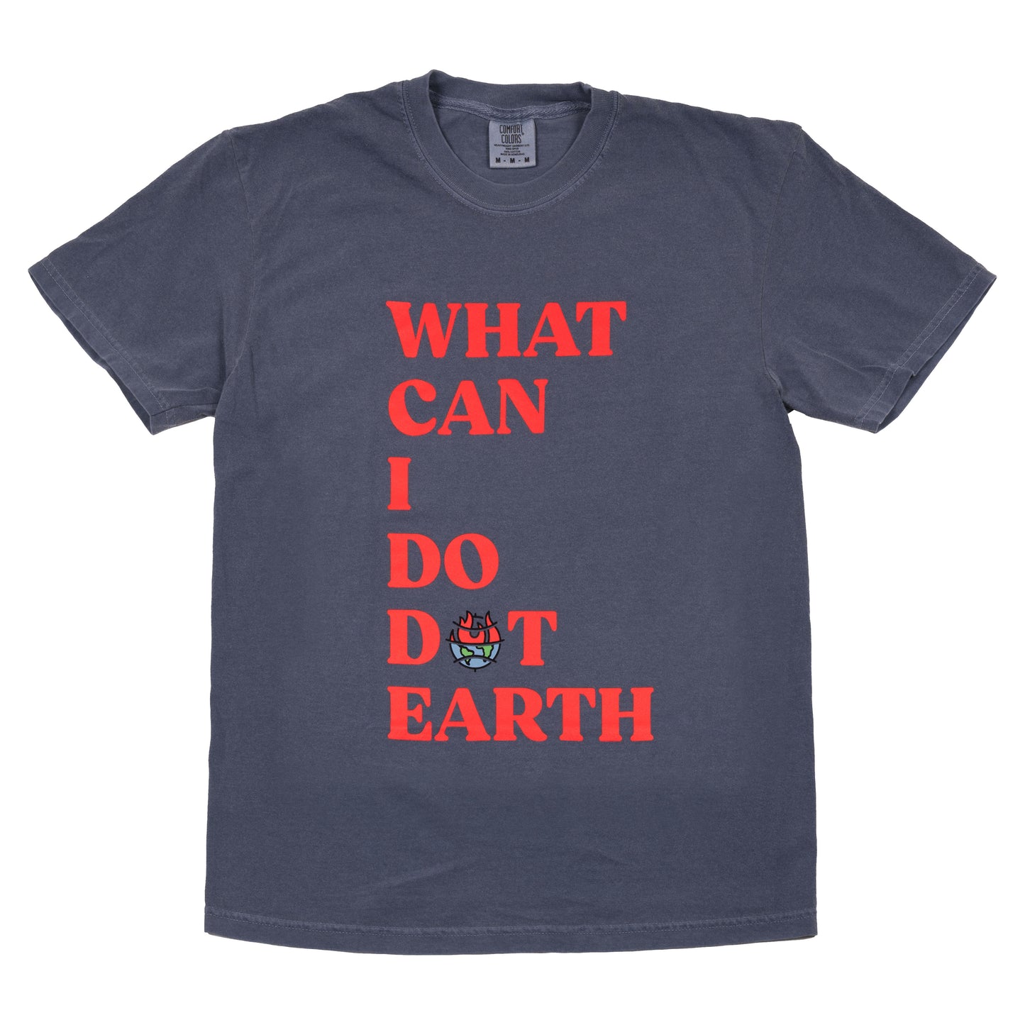 "What Can I Do Dot Earth" Tee