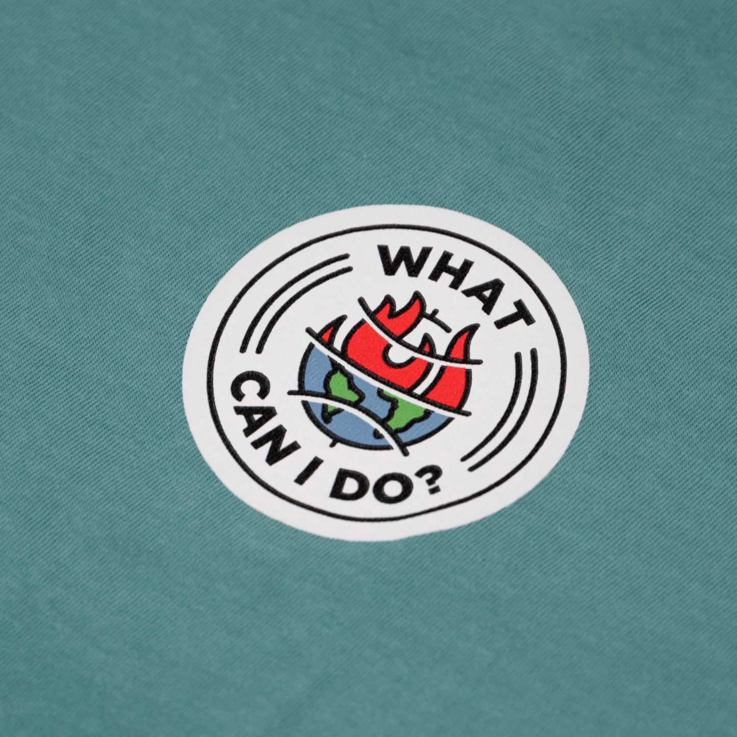 What Can I Do? Badge Tee